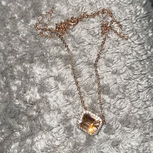rose gold necklace
